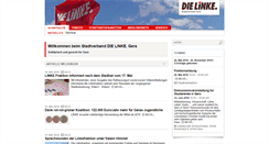 Desktop Screenshot of die-linke-gera.de